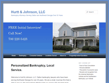 Tablet Screenshot of hurttlawfirmllc.com